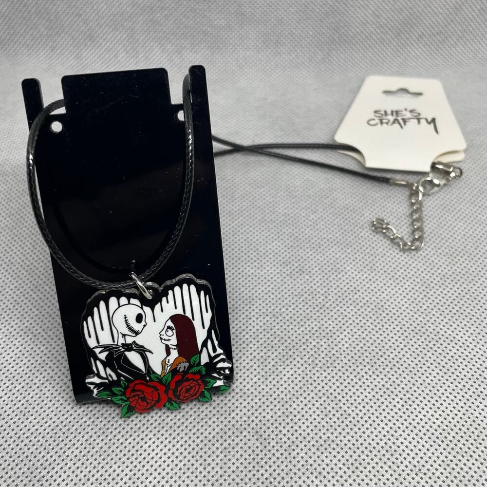 The Nightmare Before Christmas Vinyl Cord Pendant Necklace